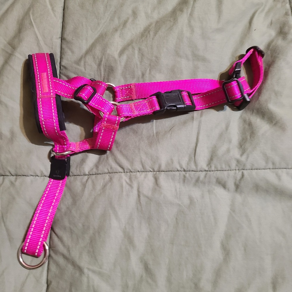 GoodBoy Hot Pink Padded No-Pull Dog Halter Muzzle Size 2 Adjustable‎ Large Dog